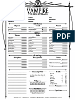 v20 Character Sheet