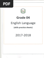 Eng Skill Practice Sheets GR 04