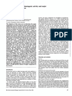 Relationship Between Antimutagenic Activity and Major Components of Various Teas