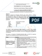 Boletin Informativo 037 COE ESSALUD 2023 Simulacro Nacional Ante Lluvias Intensas