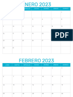 Calendario Mensual 2023