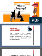 What Is Language Presentation