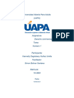 Tarea No. 1 Derecho Comercial 2