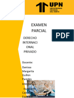 Ex. Parcial Derecho Internacional Privado