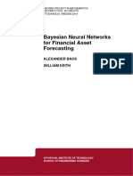 Bayesian Neural Networks For Financial Asset Forecasting