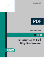 AICPA Practice Aid 09 1 Civil Litigation Services