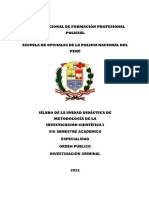 Syllabus Escuela Nacional de Formación Profesional Policial