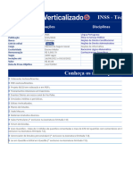 INSS - Técnico Do Seguro Social: Informações Disciplinas