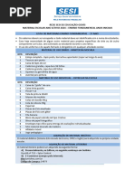 1º Ano EF Lista de Material Escolar 2024