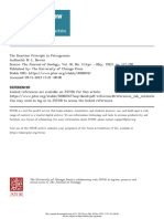 Bowen ReactionPrinciplePetrogenesis 1922