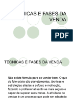 Técnicas de Vendas