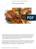 Pollo Al Horno Con Limon