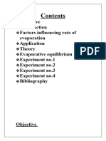 Rate of Evaporation of Different Liquids-Ragav