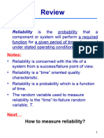 Lecture 4 - Failure Distributions