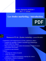 ETUDES MARKETING 1 - BUT 1 - Introduction