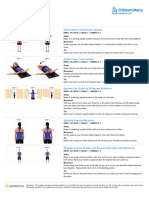 Pectus Excavatum Exercises