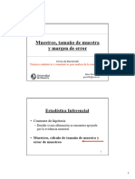 Diapositivas - Sesiones Sobre Muestreo y Error de Muestreo