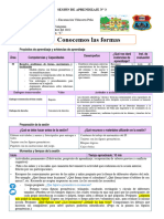 SESION DE APRENDIZAJE N2 - MAT - Figuras Geometricas