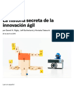 La Historia Secreta de La Innovación Ágil