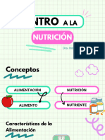 Intro A La Nutricion