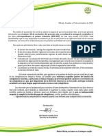 Circular-Aviso Importante-Entrega de Resultados Académicos