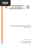 Plan Mantenimiento Camion Cisterna