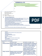 EXPERIENCIA DE APRENDIZAJE #07 - 4TO GRADO A, B, C 09-10-22 Ya Mismo