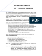 Inscripcion y Compromiso Mentee - 2023