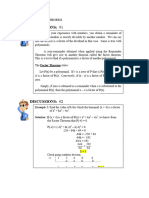 Remainder Theorem