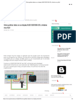 Cómo Graficar Datos en Un Display OLED SSD1306 I2C y Arduino Muy Fácil