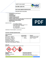 MSDS HCL