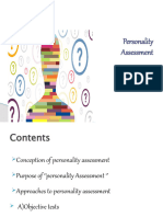 Personality Assessment