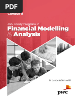 Upgrad Campus - Financial Modelling & Analysis Program With PWC India