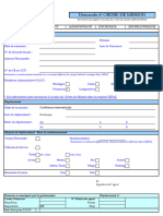 Demande D' Ordre de Mission: Personnel Renseignements Administratifs