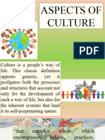 Aspects of Culture