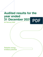 Seplat Energy Fy 21 Results - Final - 28022022