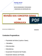 AULA1-2. Conceitos Fundamentais Da Hidraulicapptx