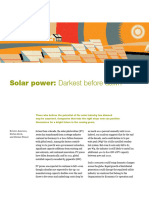 Solar Power Darkest Before Dawn