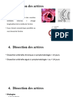 4 - SEMIOLOGIE CHIRURGICALE VASCULAIRE - Dissection Des Artères