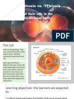 Lesson Cell Division and Cell Cycle Lesson 4 and 5