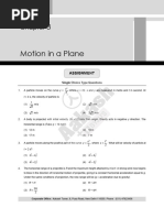 Motion in A Plane