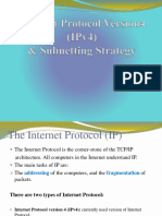 Ip Addressing and Subnetting