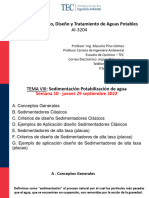 TEMA IX Sedimentación Potabilización Agua II S 202 221006 083610