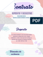 Contrato de Deposito y Secuestro