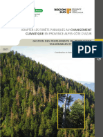 Changement Climatique - Adapter Les Forêts Publiques ONF - Guide Peuplements PACA 2021