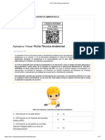 FTA - Ficha Técnica Ambiental