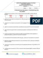 Ejercicios %MyV y PPM