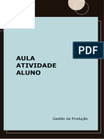 Gestão Da Produção Aula Atividade Aluno