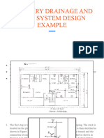 Sanitary Drainage and Vent System Design Example