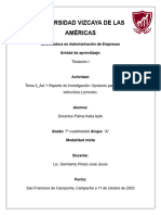 Tema 2 - Act 1 - Reporte de Investigación Opciones para La Titulación Estructura y Proceso-Katya